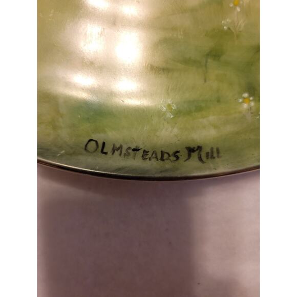 Vtg Cherry Blossom Fine China Olmsteads Mill by Marie Chandler Collectible Plate - Picture 6 of 14